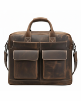 The Vintage Executive Leather Briefcase — Where Heritage Meets Modern Utility
