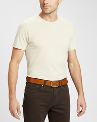 The Heritage Tan Leather Belt — Classic Elegance for the Modern Man