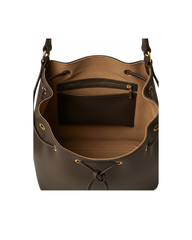 Brown Leather Bucket Ladies Leather Bag