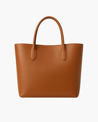 Women’s Tan Leather Tote Bag