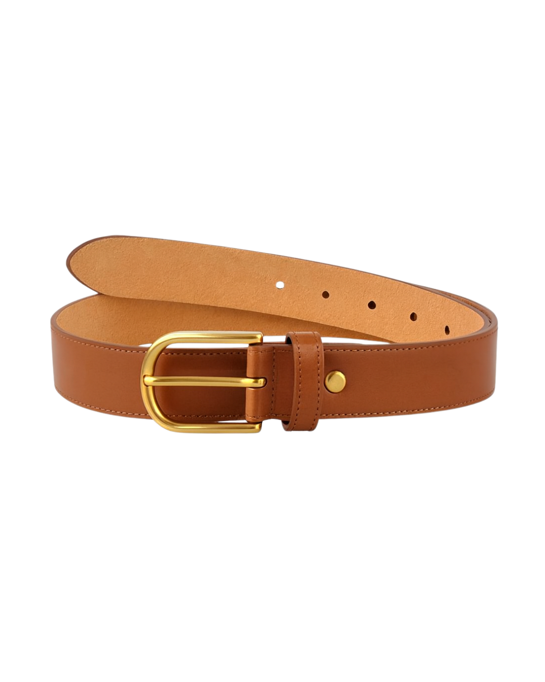 The Heritage Tan Leather Belt — Classic Elegance for the Modern Man