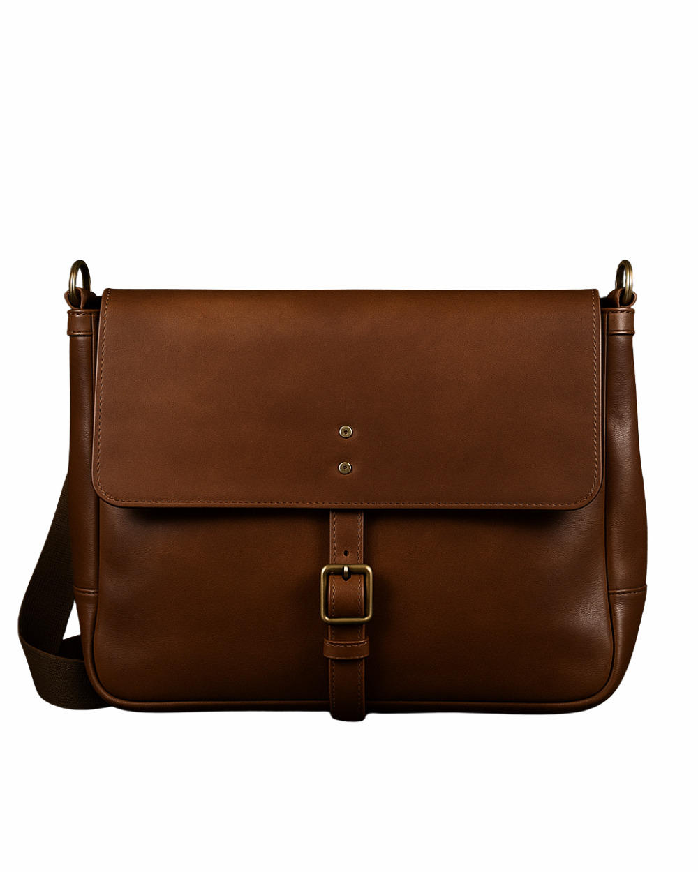 Heritage Tan Leather Messenger Bag – Classic Work & Travel Companion for Modern Gentlemen
