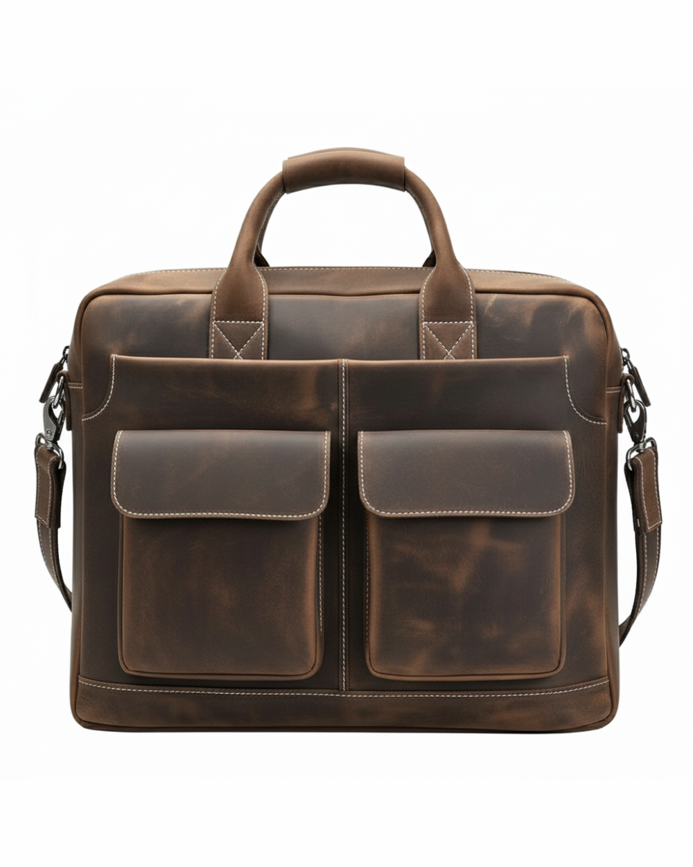 The Vintage Executive Leather Briefcase — Where Heritage Meets Modern Utility