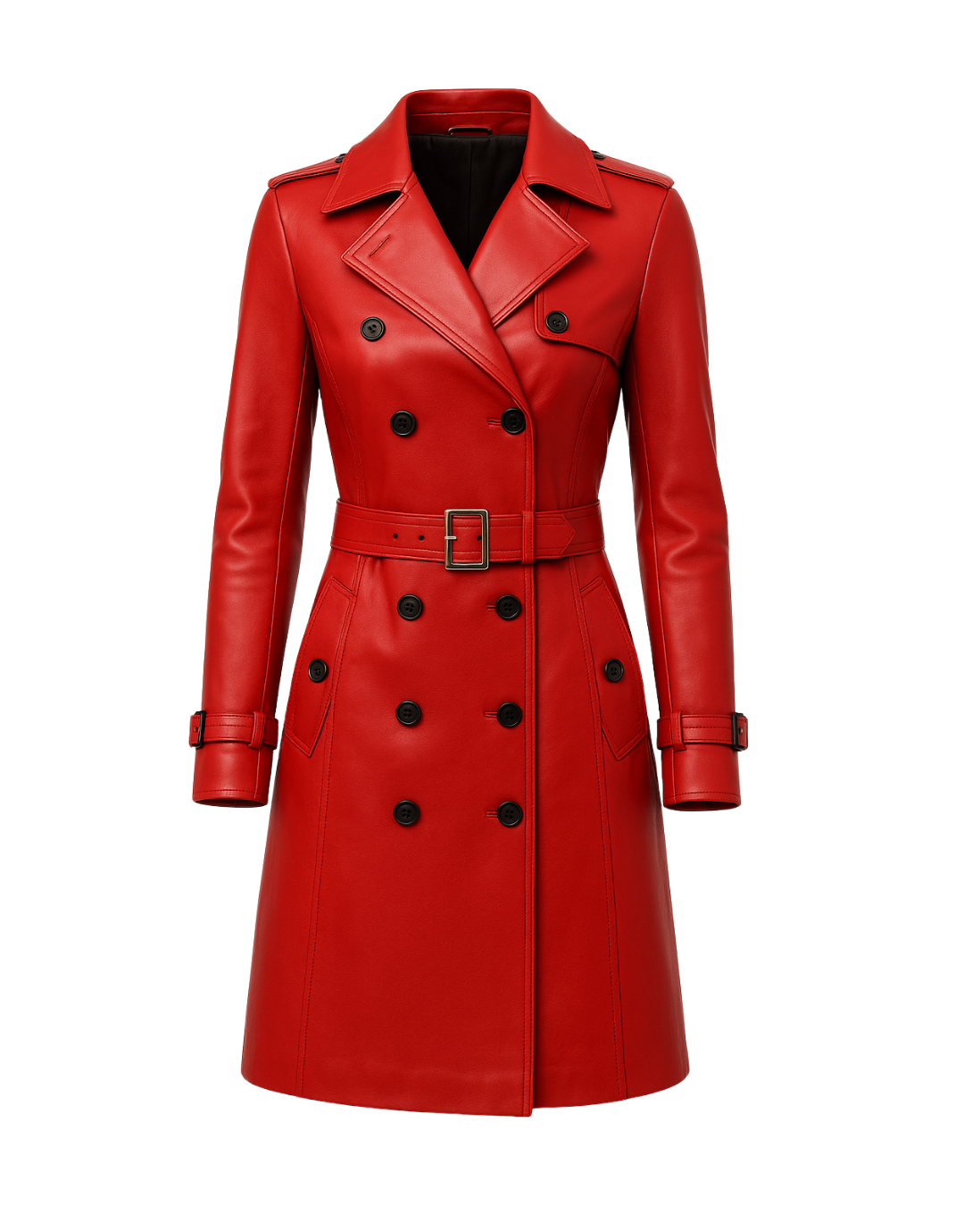 Scarlet Sienna City Trench Coat