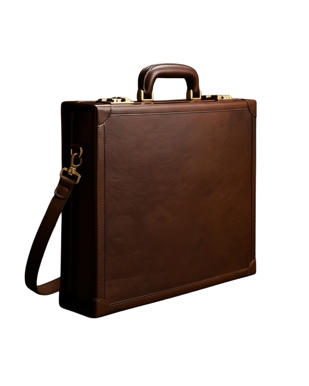 The Executive Heritage Leather Briefcase — Timeless Power, Modern Precision