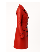 Scarlet Sienna City Trench Coat