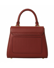 Burgundy Mini Top-Handle
