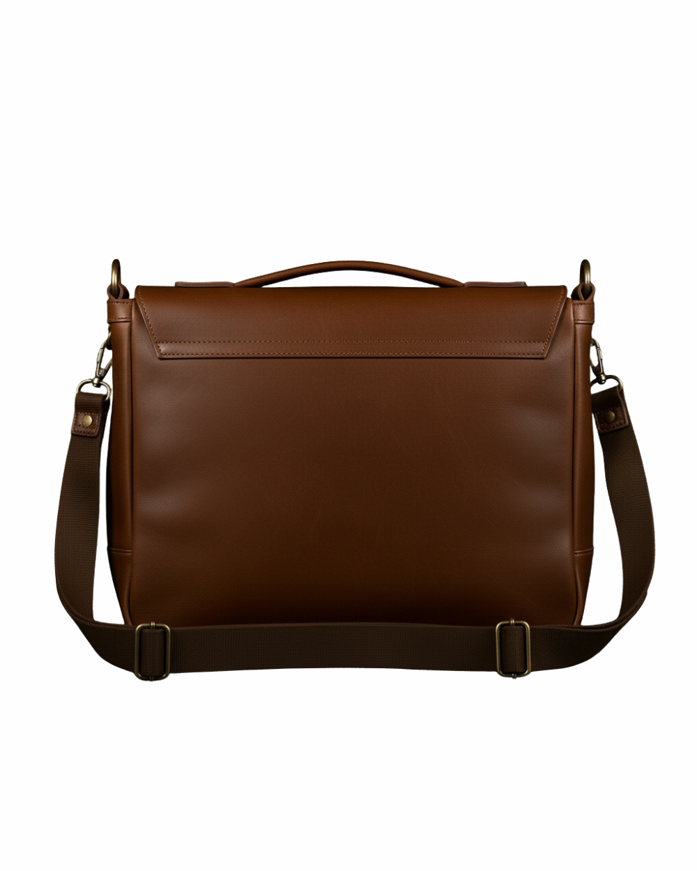 Heritage Tan Leather Messenger Bag – Classic Work & Travel Companion for Modern Gentlemen