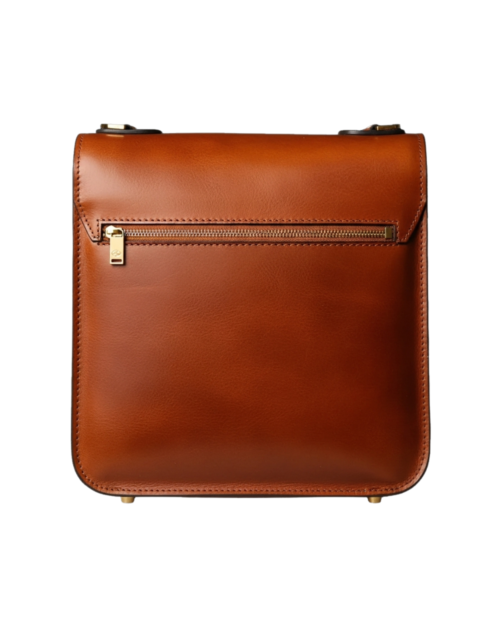 The Ambassador Mini Leather Briefcase — Compact Sophistication for the Modern Gentleman